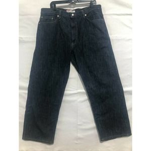 Levi's 569 Loose Fit Jeans Men's Dark Blue Size: 40 x 32